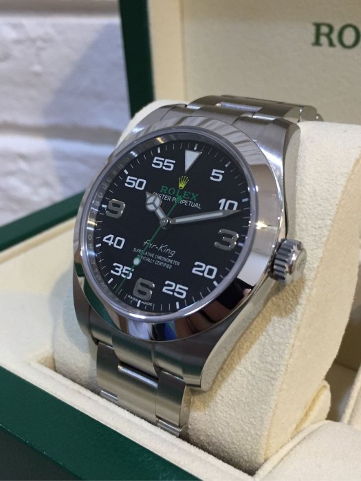 「已交流」Rolex 勞力士 116900 Airking 空中霸王 抗磁 台灣公司貨 非 水鬼 116610 116400 216570 116500
