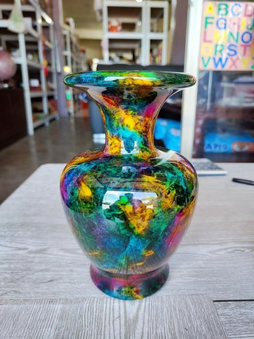 花瓶　台湾　花蓮　七彩玉か 佳賀藝品XFEV 花蓮七彩玉花瓶紅32 | Yahoo拍賣