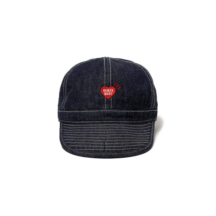 日貨代購CITY】2024AW HUMAN MADE DENIM WORK CAP 丹寧軍帽帽子現貨