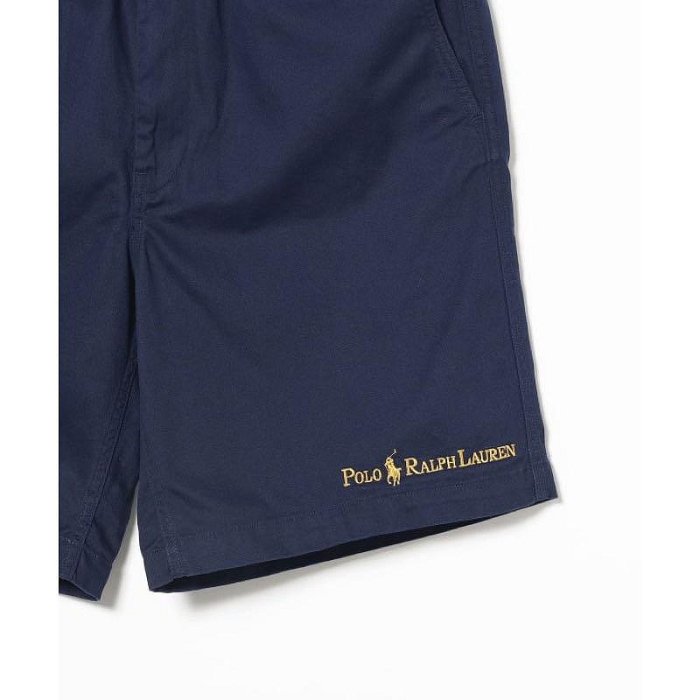 POLO RALPH LAUREN x BEAMS / 別注Gold Logo Shorts 聯名短褲| Yahoo拍賣