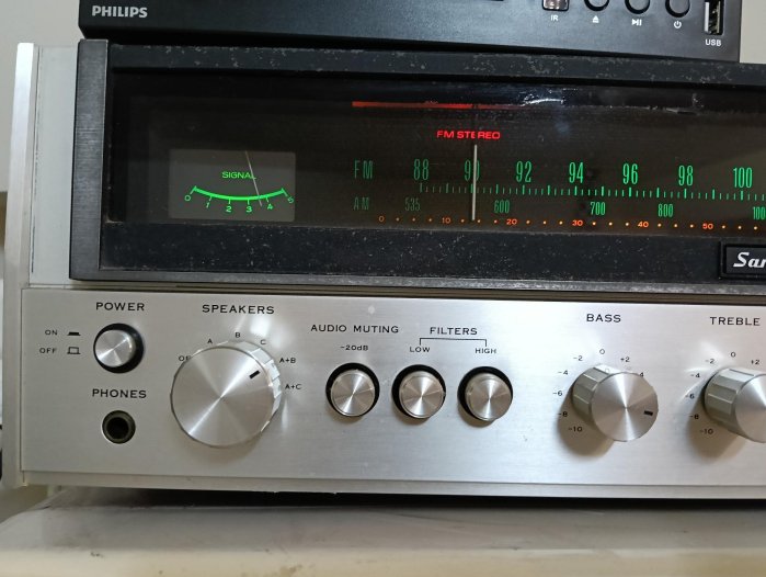 “馬可尼收音機之家”山水 sansui 771 收音擴大機,1973年製造