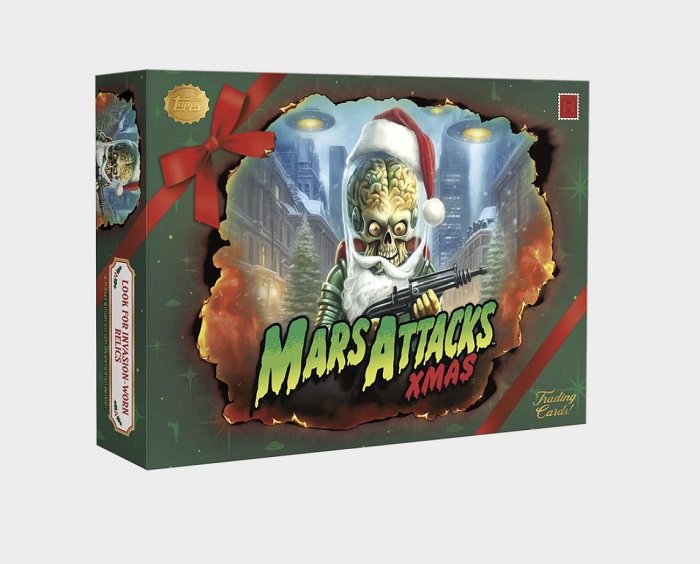 [預購] 2026 Topps Mars Attacks Christmas Hobby Box 全新未拆一盒 抽稀有簽名 物料 切割特卡 SSP 限量 1/1