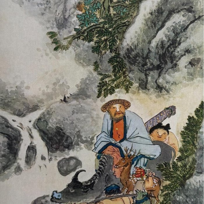 日本京都國立博物館監修【富岡鐵齋】畫集全美品帶原裝錦盒和紙盒朝日