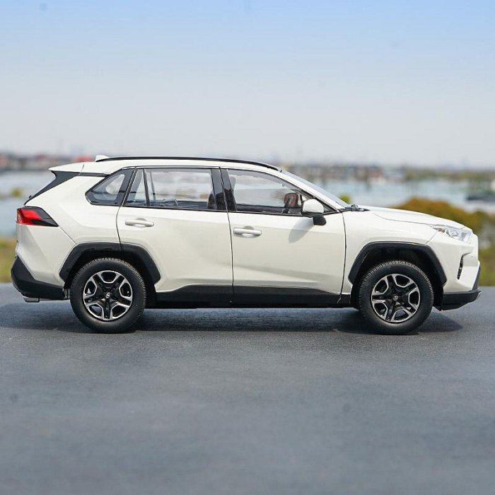 模型車原廠汽車模型1:18原廠一汽豐田全新RAV4 榮放2019款仿真合金汽車
