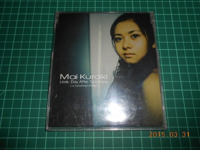 原版二手CD~Mai Kuraki(倉木麻衣) Love, Day After Tomorrow》附歌詞