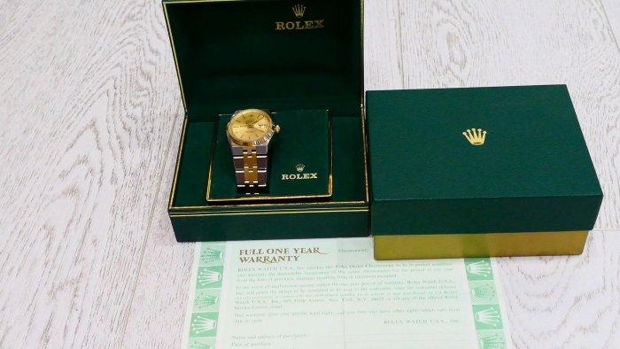 【拍賣會逸品】盒單全蠔式五十週年紀念錶ROLEX 1630 罕有逸品！1665 5513 1803 17013參考