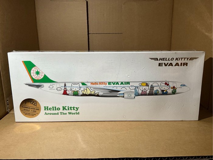 長榮✈A330-300 Hello Kitty世界彩繪機🌍Around The World》EVA AIR 1
