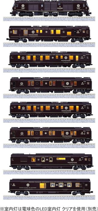 八田元氣小棧: 全新日版N規KATO 10-1519 特別企劃品郵輪式列車九州七星