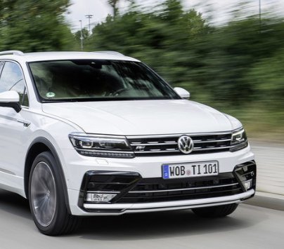 VW 福斯 2017-18款 TIGUAN R line  前保桿 水箱罩 前扛 空力套件 +後下巴一組價