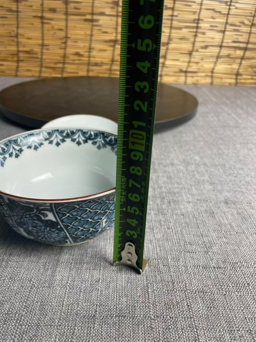 日本回流平安瑞泉造青花開窗四君子紋蓋碗，京都燒藝術珍品嚴選推薦京焼
