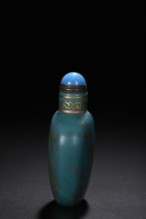 琉璃描金花鳥紋鼻煙壺高86mm 寬52mm 厚25mm重128克180421 | Yahoo拍賣