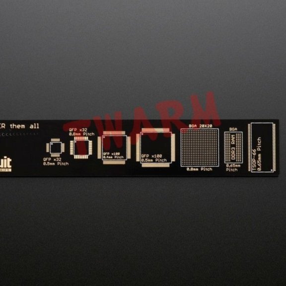 Adafruit PCB Ruler v2 Règle 15 cm - Beaux-Arts et Loisirs créatifs Adafruit PCB Ruler v2 Règle 15 cm - Beaux-Arts et Loisirs créatifs