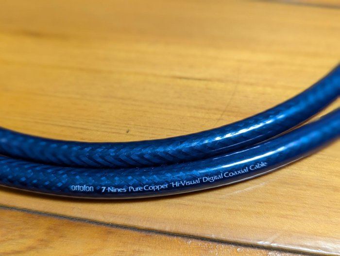 ortofon 7-Nines Pure Copper Hi-Visual Digital Coaxial Cable