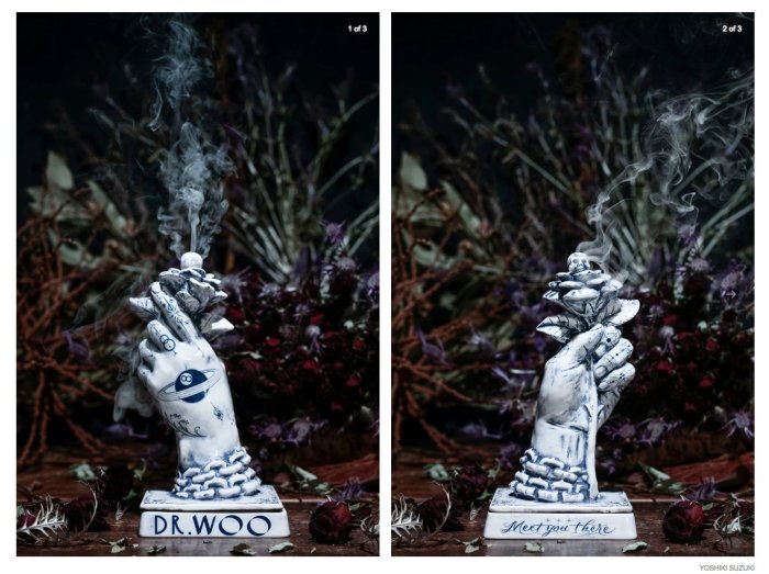 希望商店】NEIGHBORHOOD x DR. WOO BOOZE DW CHAMBER 18AW 聯名薔薇