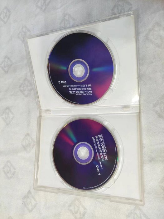 嚴選陶喆David Tao《Soul Power》live Karaoke香港演唱會實況2DVD 碟面