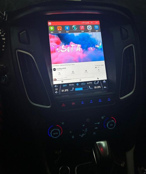 北中南店面安裝/FORD FOCUS MK3 3.5(直豎）安卓機/前後行車記錄器/倒車鏡頭/360環景