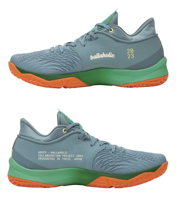 Asics × Ballaholic UNPRE ARS LOW 低筒聯名款1063A077。太陽選