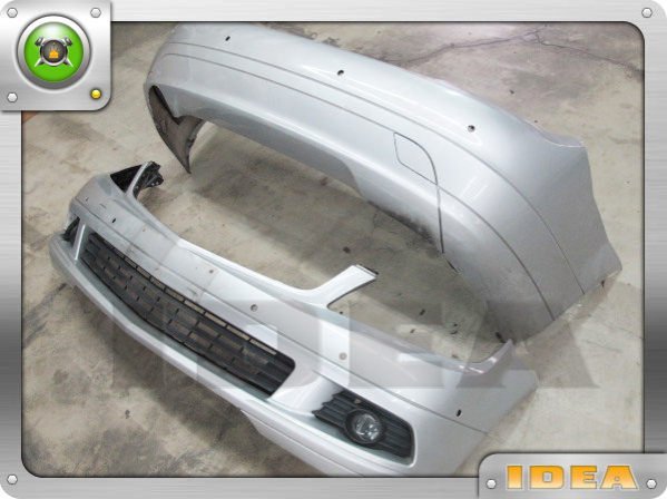 泰山美研社A1007 BENZ W204 C200 後保桿 前保桿 側裙 套件 中古品