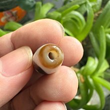嚴選虎牙天珠精致天然裂紋添古謠10×45mm 天然天珠虎牙天然裂痕| Yahoo拍賣