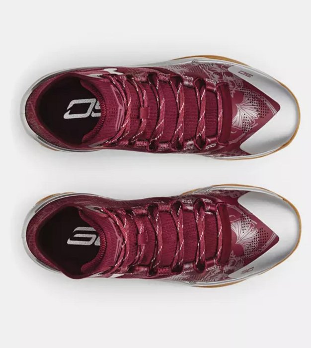 UNDER ARMOUR UA Curry Retro 酒紅銀3026052-601。太陽選物社| Yahoo拍賣