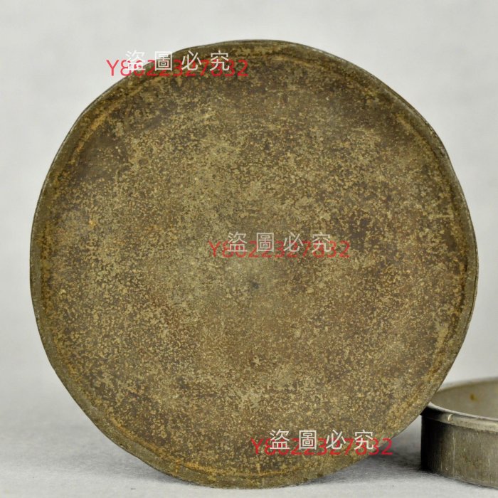 清中期錫罐錫茶罐911克茶入茶心壺字：沈存周王東文朱石梅天下美古玩