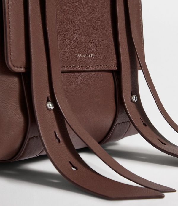 Allsaints FIN LEATHER MINI BACKPACK | Yahoo