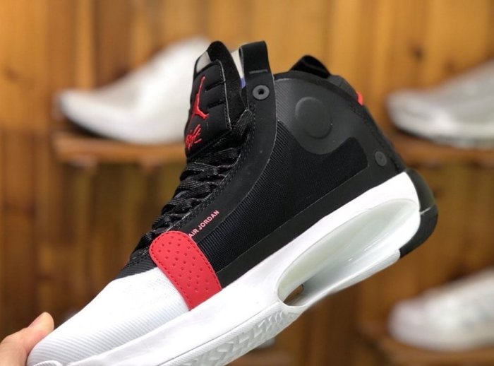 Aj34 Jordan Smart)Air Jordan 34 AJ34 黑白休閒運動籃球潮鞋BQ3381-100 男