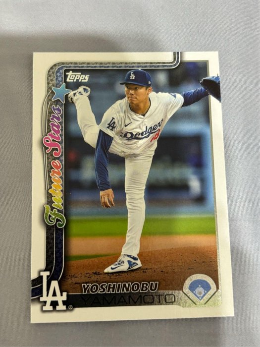 2025 Topps Series 1 Yoshinobu Yamamoto 山本由伸日本🇯🇵道奇強投