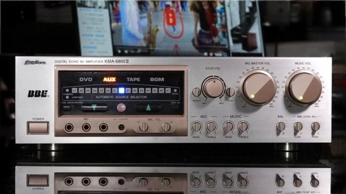【風尚音響】BePro  KMA-6800II 卡啦 OK 擴大機  福利品 外觀功能極佳