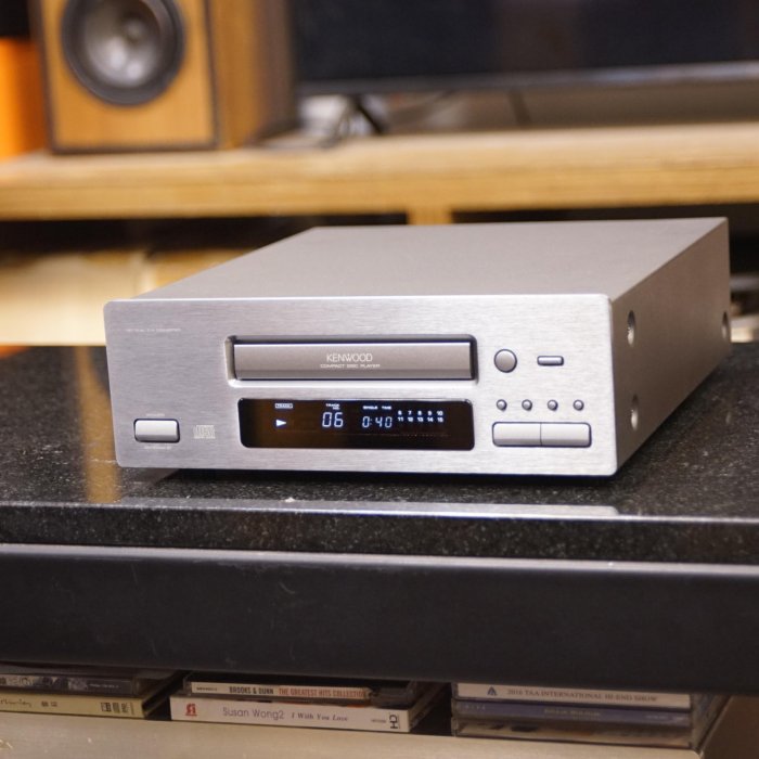 一元音響] 經典DAC7解碼晶片頂級小型旗艦日本製KENWOOD DP-1001 CD播放