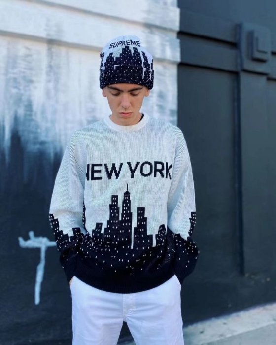 supreme New York Sweater 20SS即完商品 Supreme - New York Sweater - UG.SHAFT