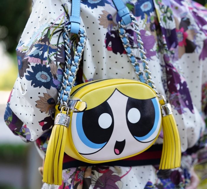 Moschino The Powerpuff Girls-Blossom crossbody bag 飛天小女警泡泡