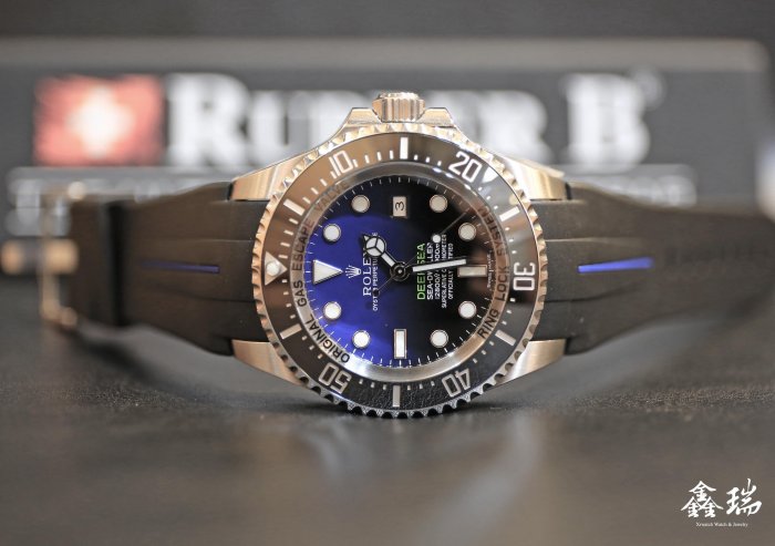 【鑫瑞鐘錶】RubberB 瑞士製 橡膠帶  Rolex 勞力士 116610 116519 116660 116680