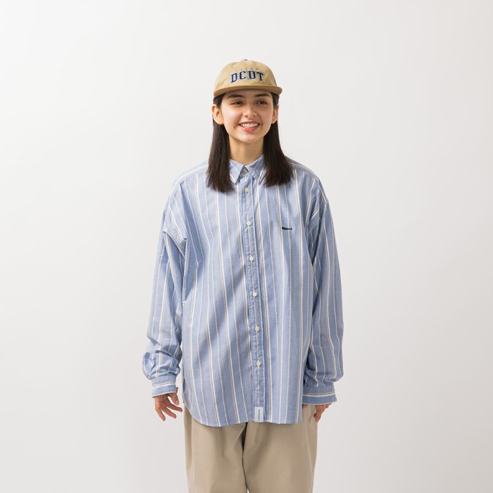トップス DESCENDANT / OXFORD MULTI STRIPE  SHIRT DESCENDANT (ディセンダント) / KENNEDY'S OXFORD SS STRIPE