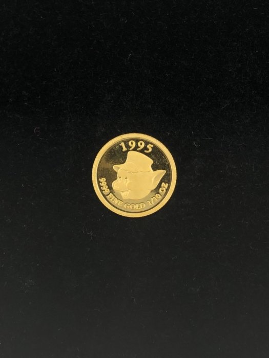 1995 迪士尼紀念金幣1/10oz(已售出) | Yahoo拍賣