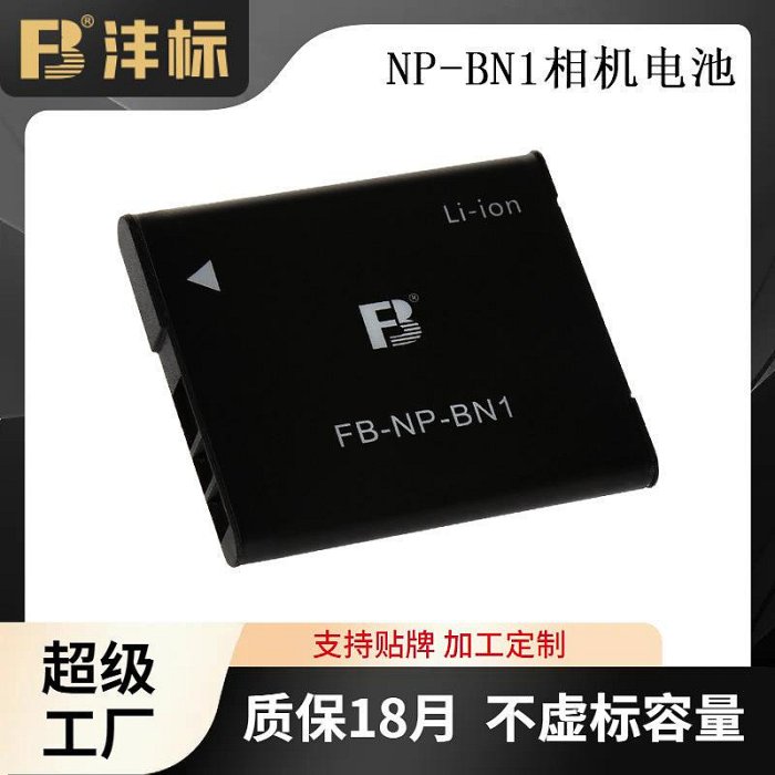 相機電池 灃標NP-BN1電池適用索尼DSC-TX5 TX7 TX9 TX9C TX100照相機電池