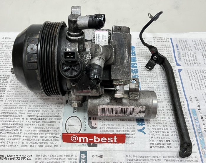 BENZ W220 W215 C215 1999-2002 方向機幫浦 避震器 方向盤 動力方向盤 泵浦 有ABC 0024666001