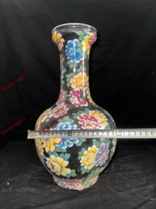 大清康熙年制，粉彩花瓶40。57327 | Yahoo拍賣