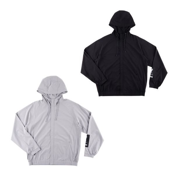 KANGOL 外套 灰 黑 袖口LOGO 防風 防曬外套 連帽外套 中性 63211421-
