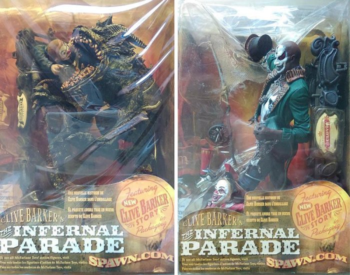 Mcfarlane 麥法蘭【CLIVE BARKER'S INFERNAL PARADE、地獄馬戲團】一套