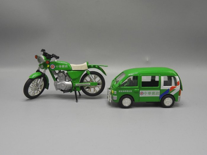 【周日結標】(CJ083-86)=郵局紀念金屬模型車=共2件=品相如圖