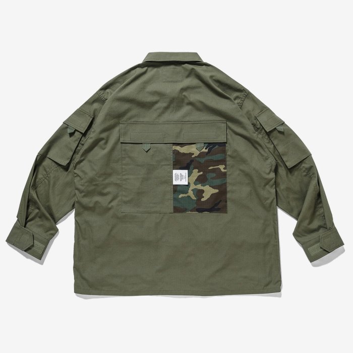 日貨代購CITY】2021AW WTAPS MODULAR LS COTTON RIPSTOP 十袋
