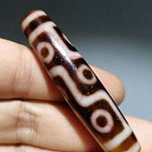 嚴選九眼天珠，血絲龍紋稀世珍藏，舊藏臻品玉化瑩潤，古法雕琢天然風化