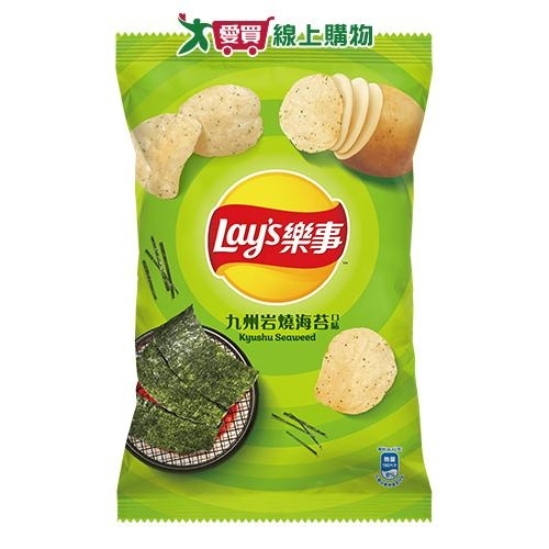 樂事洋芋片九州巖燒海苔85G【愛買】