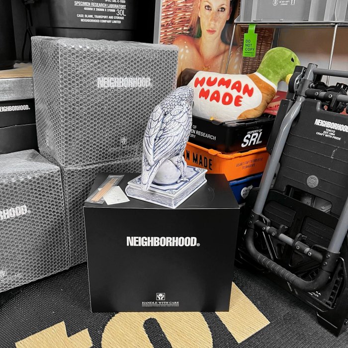 希望商店】NEIGHBORHOOD CROW INCENSE CHAMBER 24AW 烏鴉骷髏線香座