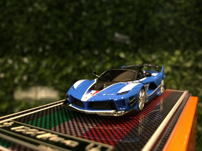 u2 1/64 フェラーリ FXXK evo アイスブルー U2 1:64 Ferrari FXX-K EVO (4 Colors) – Horizon Diecast