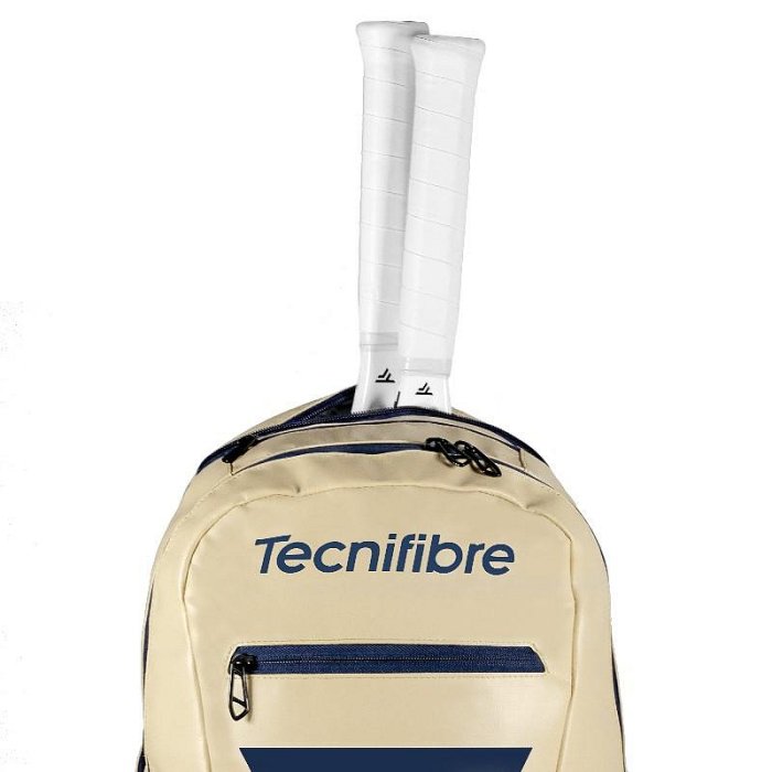 【曼森體育】法國 Tecnifibre TOUR END 網球 後背包 深藍奶茶 網球拍袋