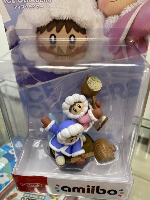 AMIIBO SWITCH NS 任天堂明星大亂鬥翻越冰山者敲冰塊雪人兄弟ICE CLIMB