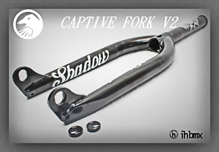 BMX フォーク SHADOW Captive V2 Fork Shadow CAPTIVE II Fork Chrome | TBB-BIKE