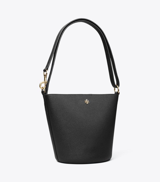 【Tory Burch】專櫃經典款 Blake系列防刮皮革側背/斜背水桶包